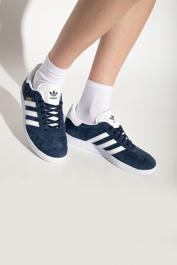 Navy blue Gazelle sneakers ADIDAS Originals adidas courtset black and white dress code wedding SchaferandweinerShops Armenia